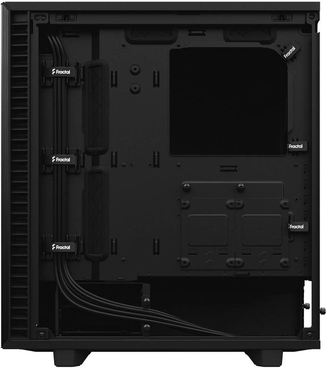 Produktbild Fractal Define 7 Compact Black Solid (ATX, mATX, Mini-ITX)