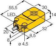 Actual product image Turck TURC BI10-Q14-Y1X Inductive sensor KEMA 02 ATEX 1090X (Sensor)