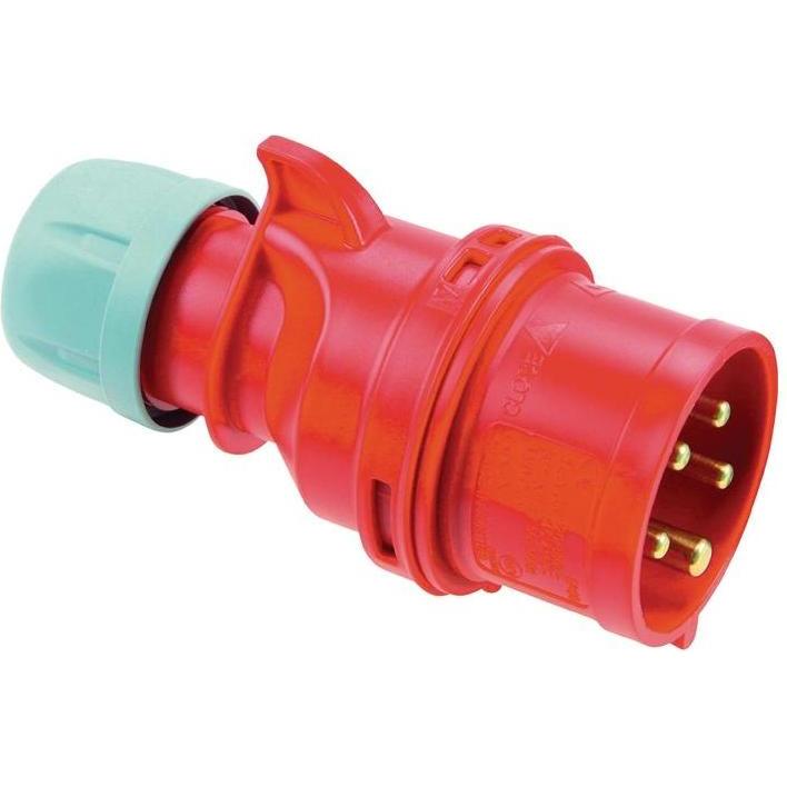 HP Autozubehör, Netzstecker + Netzkupplung, CEE-Stecker 32 A 400 V 6 h IP44