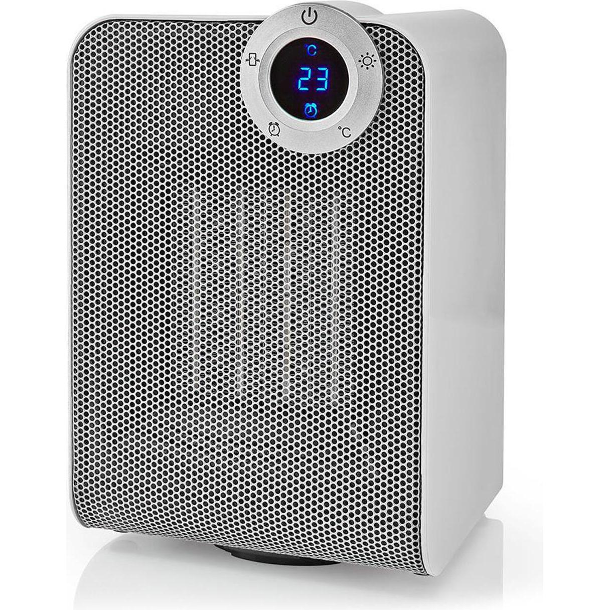 Nedis WIFIFNH20CWT, Termoventilatore, Bianco