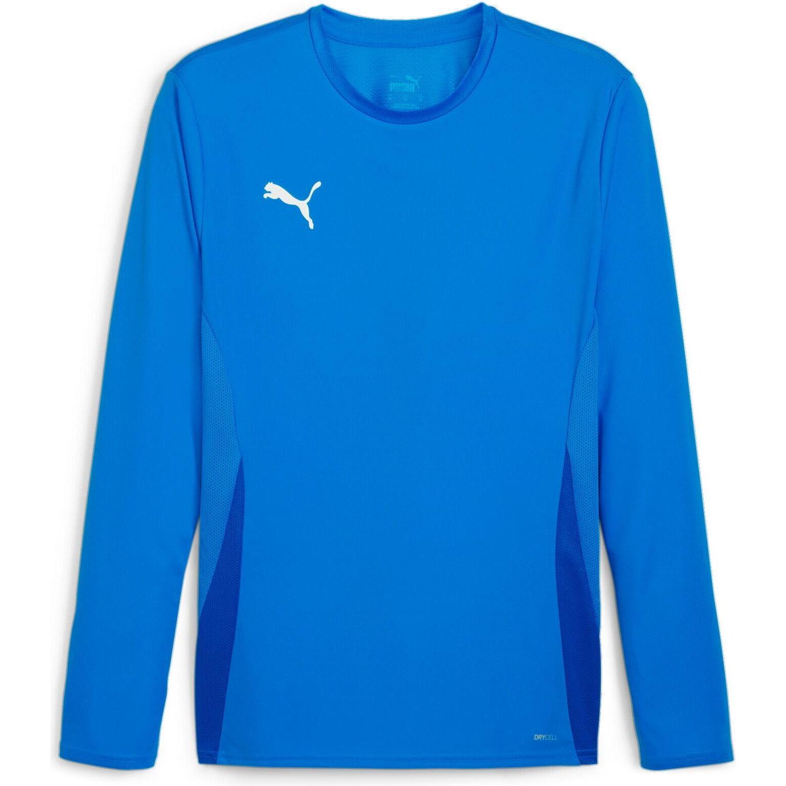 Puma, Herren, Sportshirt, teamGOAL LS Jersey (L), Blau, L
