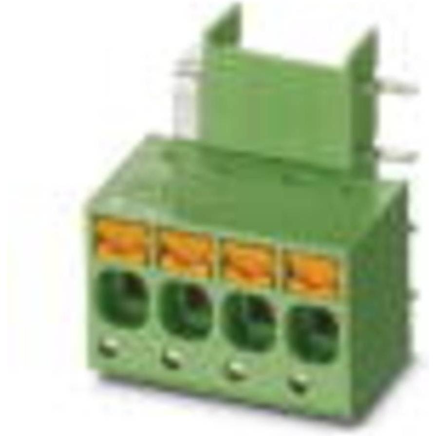 Phoenix Contact FKDSO 2,5/ 4-R1 Morsettiera a molla 4 mm² Numero di poli 4 50 pezzi, Cavo + Spina elettrica, Verde
