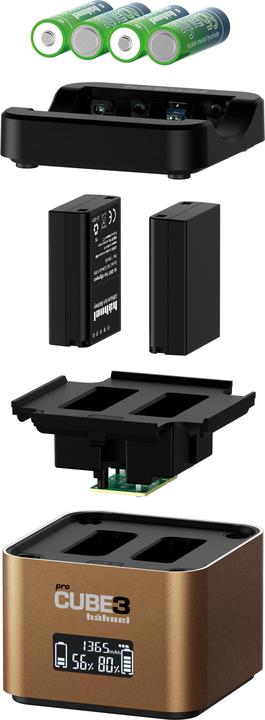 Produktbild Hähnel ProCube 3 Twin (Kamera Akku Ladegerät)