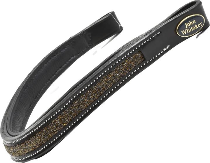 Actual product image Leather Micro Beads Horse Browband