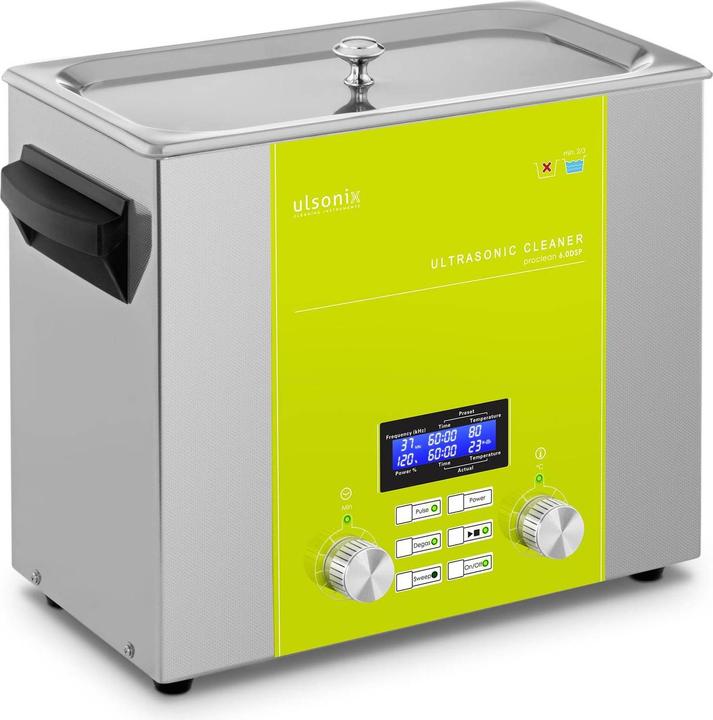 Actual product image Ulsonix Ultrasonic Cleaner - 6 litres - degas - sweep - pulse (37 kHz, 6 l)