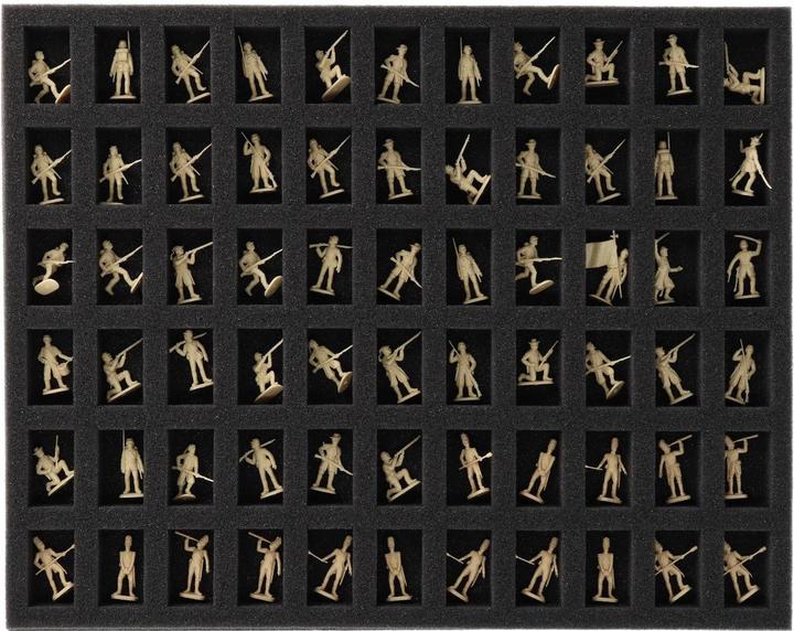 Actual product image Feldherr 65115 - FS030A004 30 mm foam insert for 1:72 scale miniatures (20 mm) (Foam material)