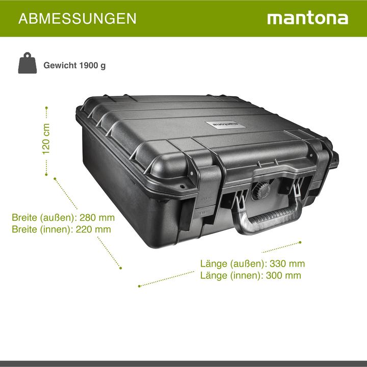 Image du produit mantona Protection extérieure (Mallette photo, 5.28 l)
