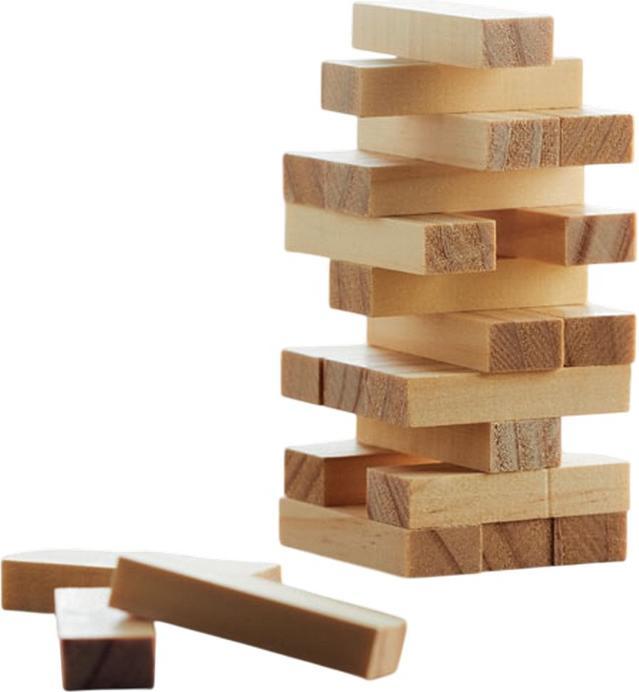 Actual product image MidOcean Pisa Wooden Topple Tower