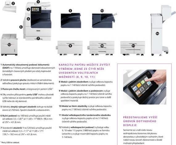 Immagine prodotto Xerox VL B7125/B7130/B7135 A3 PCL5C/6 (Colore)