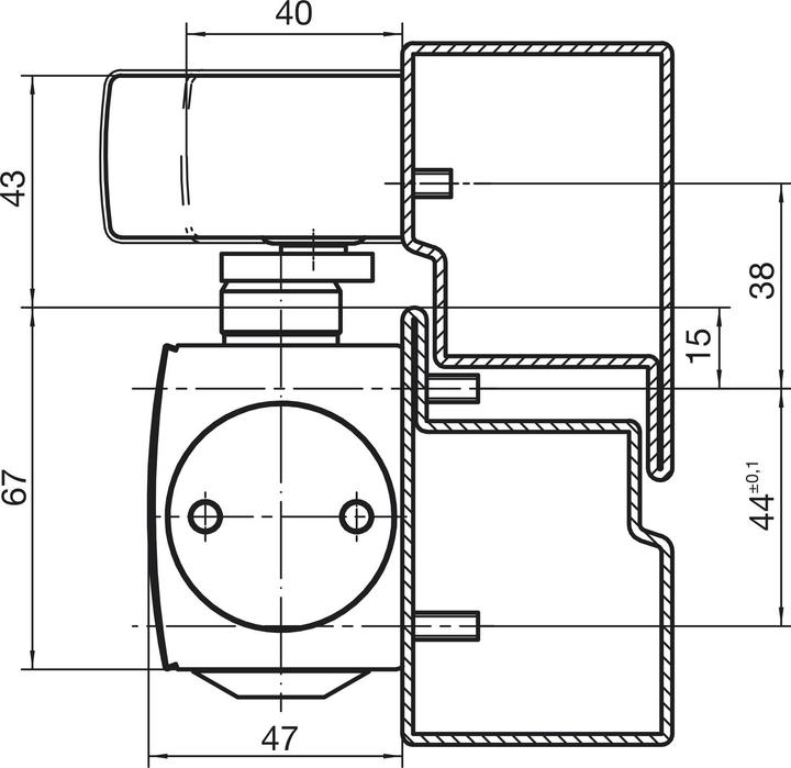 Produktbild Geze Türschliesser TS 5000 ISM-RF1, Grösse EN 2-6, 2 Flügel, + Gleitschiene weiss