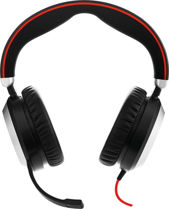 Actual product image Jabra Evolve 80 (Cable, USB-A)