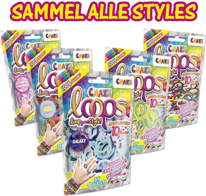 Produktbild Craze Loops - 100 Loops Bag