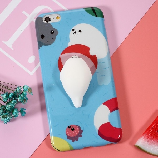 Image du produit MU Style Couverture TPU 3D Soft Squishy (Apple iPhone 6s, Apple iPhone 6)