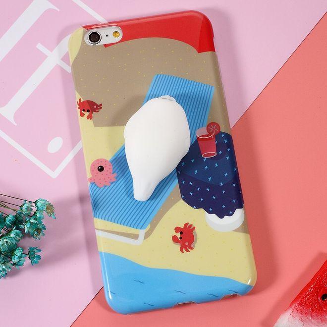 Actual product image MU Style 3D Soft Squishy TPU Cover (Apple iPhone 6 Plus, Apple iPhone 6s Plus)