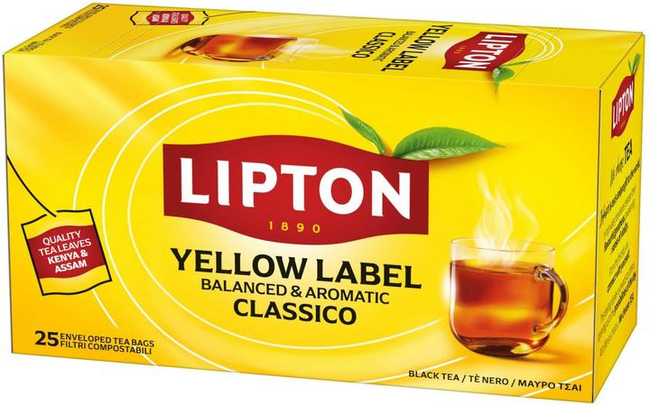 Produktbild Lipton Yellow Label 25 Stück (37 g)