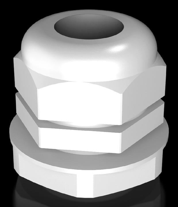 Rittal Kabelverschraubung M20 PA gr unbeh 10mm 2411621