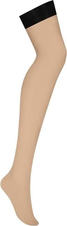 Immagine prodotto Obsessive Calze a bretella sexy color pelle, morbide e lucide (S, M)