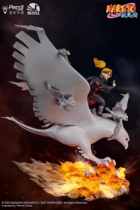 Actual product image Infinity Studios Naruto "Deidara & Tobi" 1/6 Statue