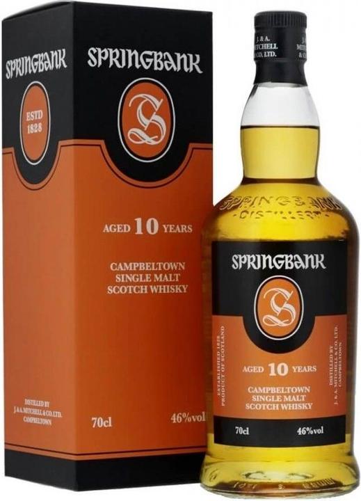 Image du produit Springbank 10 ans (Single Malt, Scotch Whisky, 1 x 70 cl)