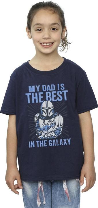 Image du produit Star Wars - T-shirt MANDALORIAN BEST DAD - Fille (152, 158)