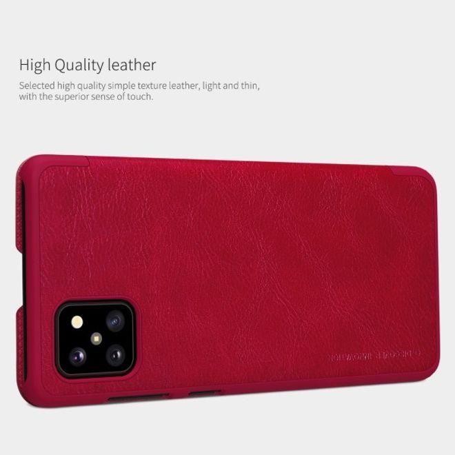 Actual product image Nillkin Qin Series (Samsung Galaxy Note 10 Lite)