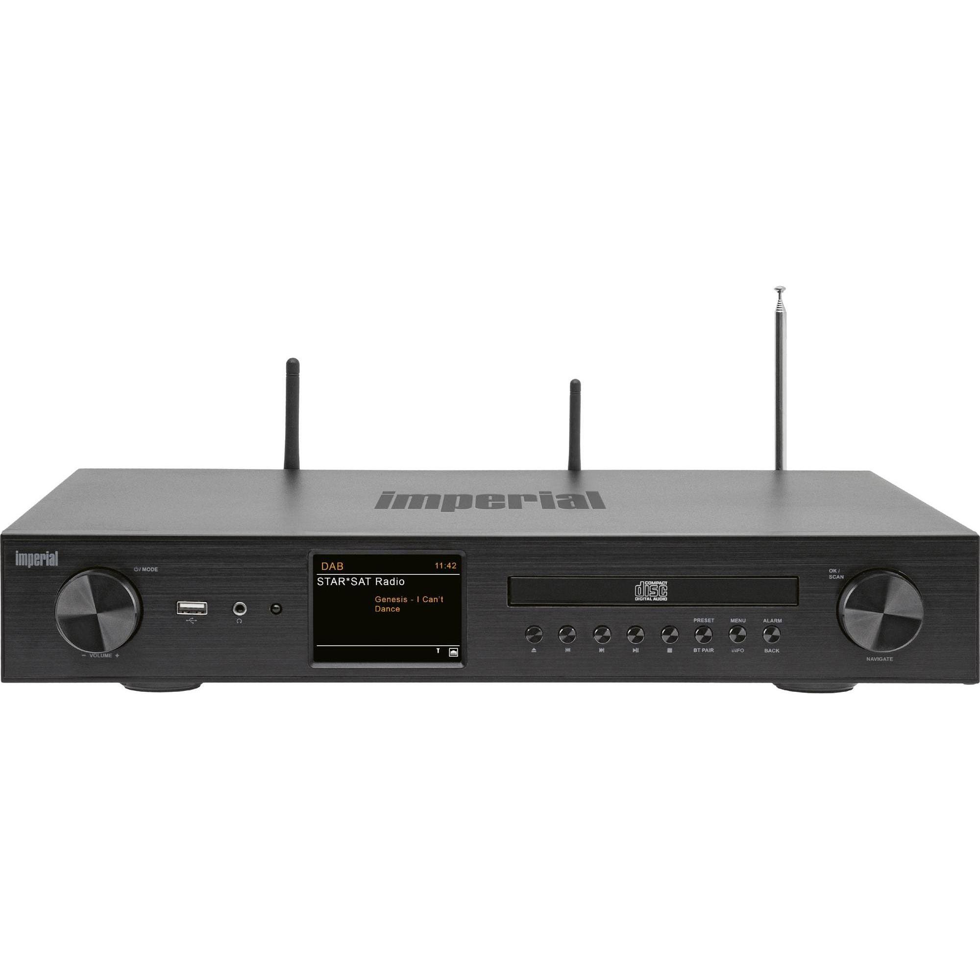 Imperial Dabman i550 CD (DAB, FM, Bluetooth, WiFi), Radio, Nero