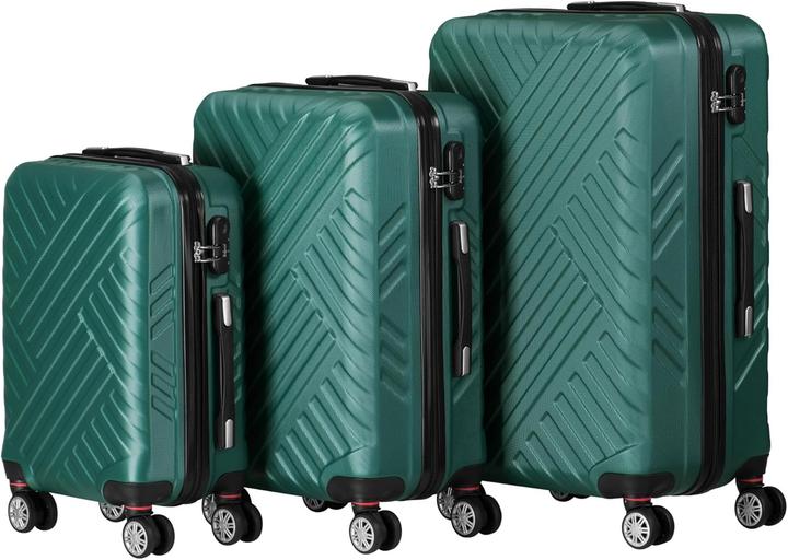 Image du produit Zelsius Ensemble de 3 valises rigides