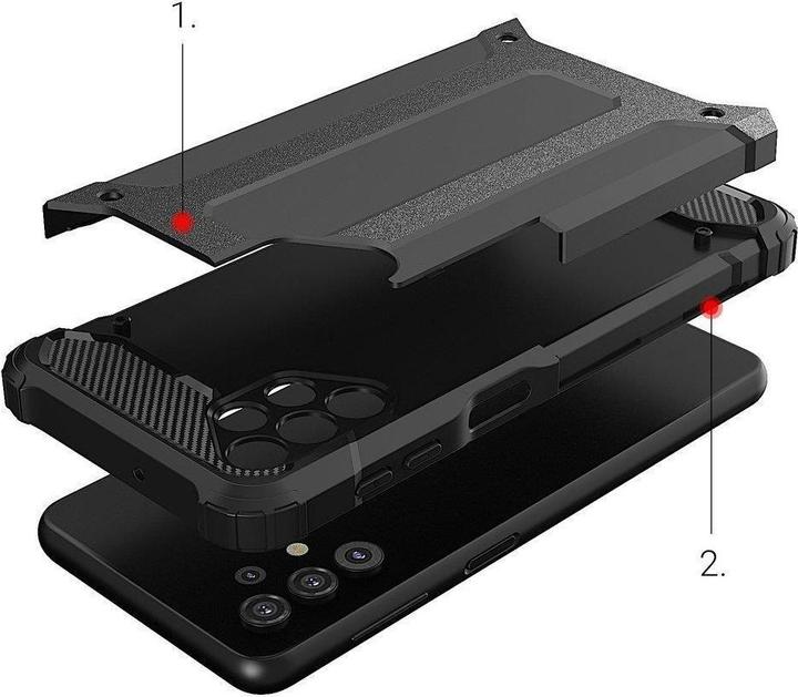 Immagine prodotto Hurtel Custodia Hybrid Armor Cover robusta per Samsung Galaxy A53 5G blu (Samsung Galaxy A53 5G)