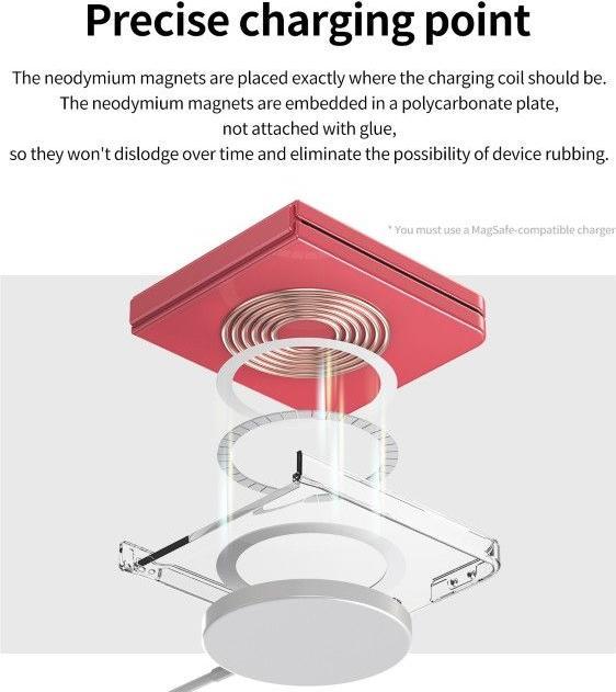 Produktbild Araree Case Duple 360 M MagSafe Qi2 for Samsung Galaxy Z Flip7 transparent (Samsung Galaxy Z Flip7)