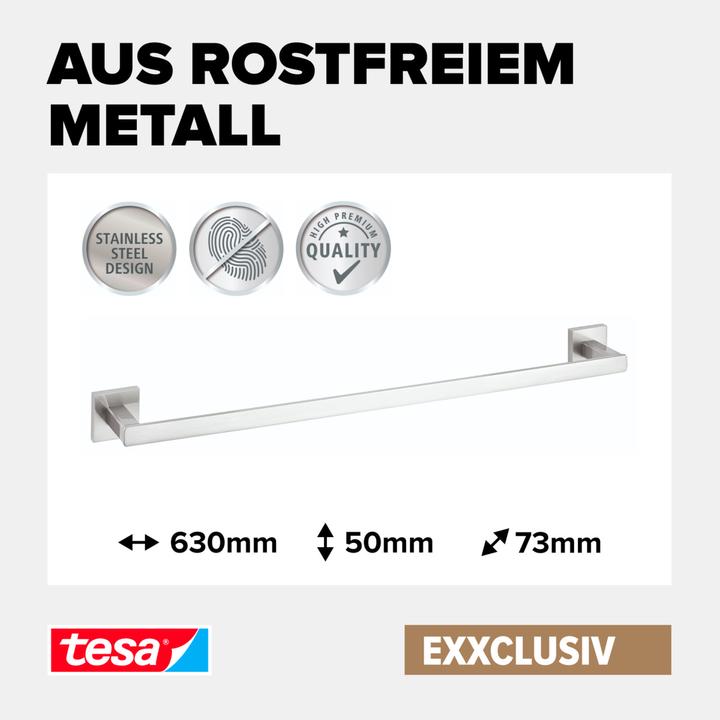 Productafbeelding tesa 40420-00000-00 Handdoekhouder EXXCLUSIV chroom