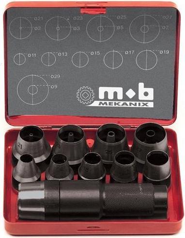Actual product image Peddinghaus Punch set 'Mekanix' 16-piece