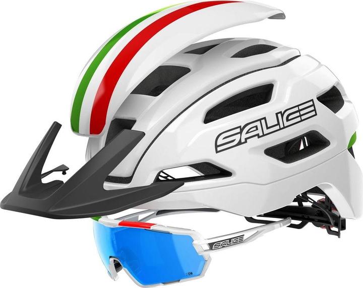 Actual product image Salice Occhiali Bike helmet Ventoxl L-XL 58-61 White ITA (58 - 61 cm)