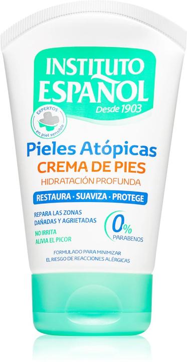 Productafbeelding Instituto Español PIEL ATÓPICA crema hidratante y reparadora pies 100 ml (Deodorants & voetpoeder, 100 ml)