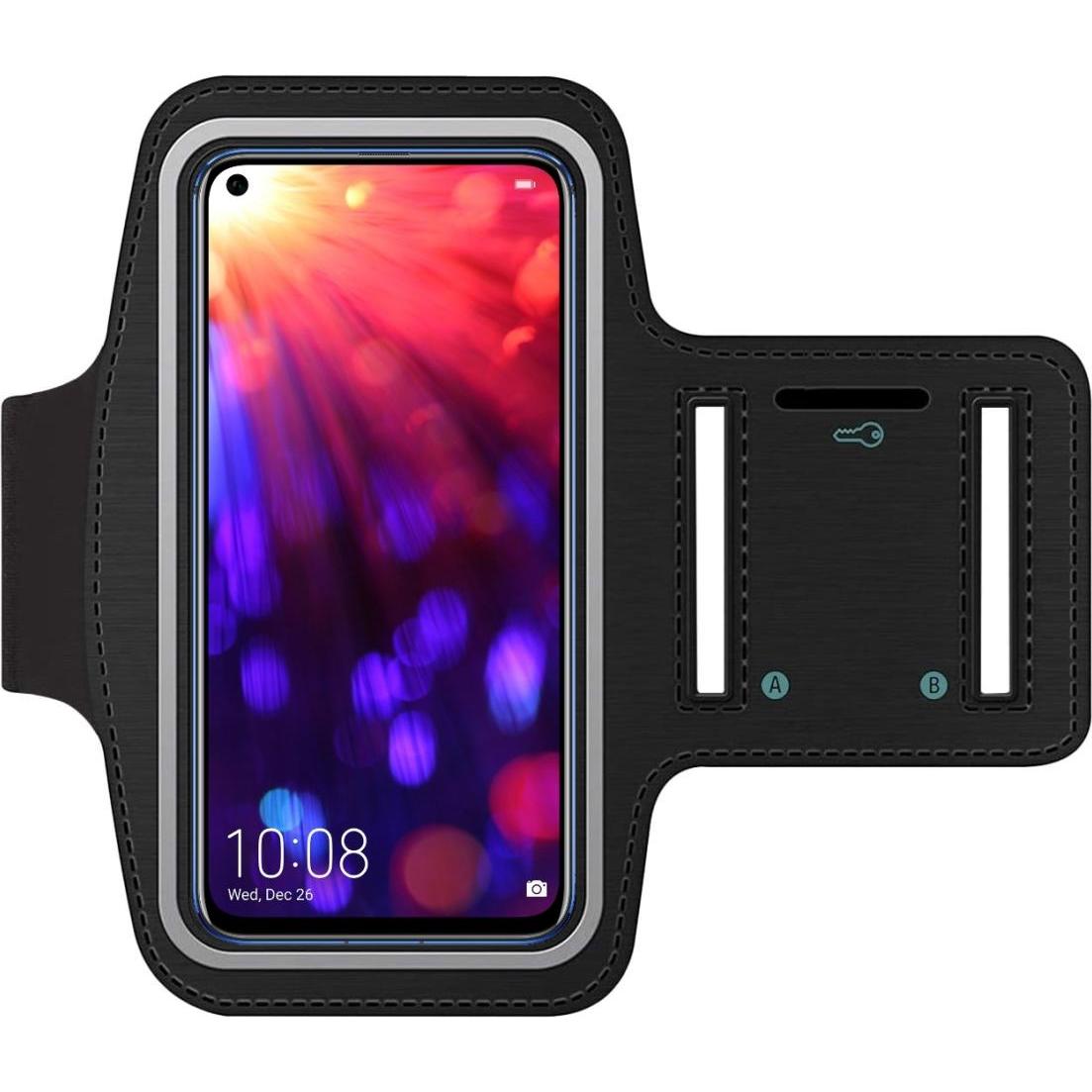 SmartFitness Honor View 20 Handy Sport Armband, Smartphone Sportarmband, Schwarz