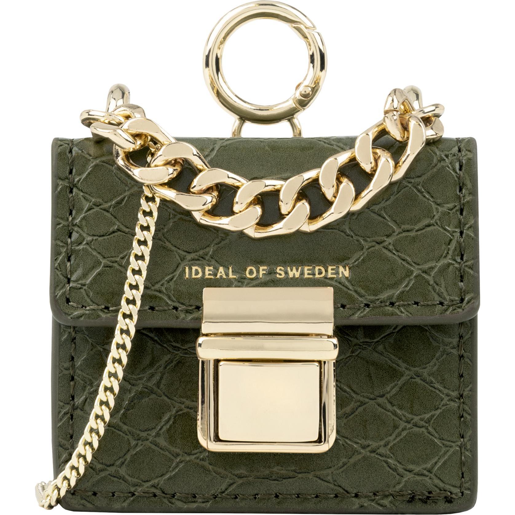 iDeal Of Sweden Cleo Mini-Tasche (Kopfhörer Hülle), Kopfhörertasche + Schutzhülle, Grün