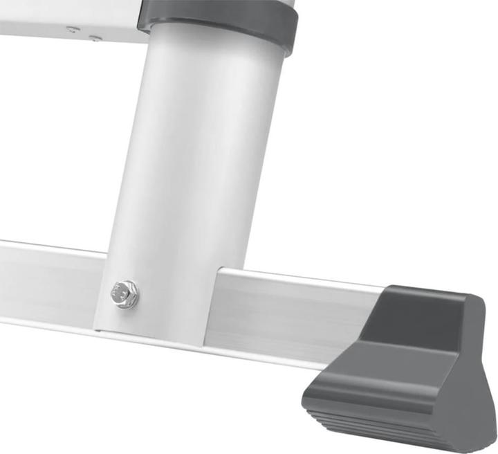 Actual product image Hailo FlexLine, aluminium safety telescopic ladder, 9 rungs (Single ladder, 264 cm)