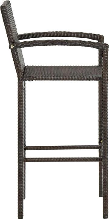 Actual product image vidaXL Bar-Set (100 x 60.50 x 110.50 cm)