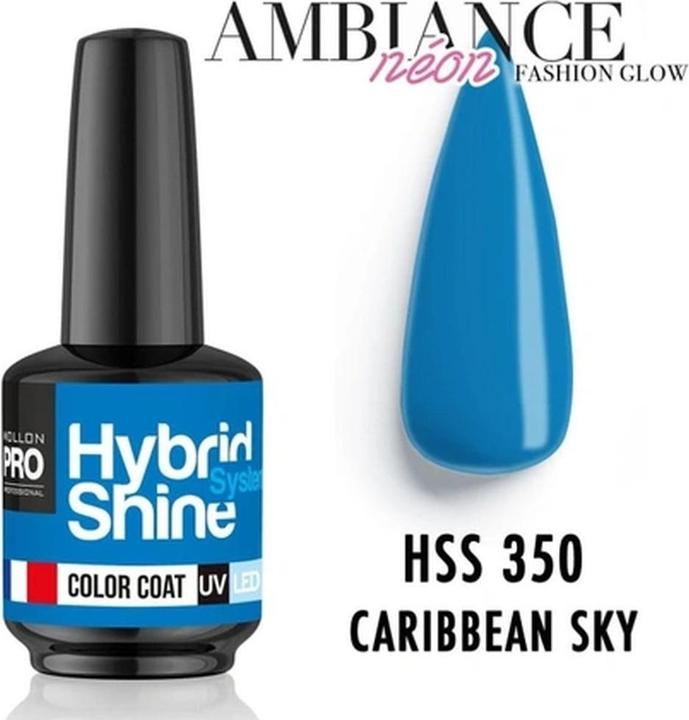 Actual product image Mollon Pro Mol Hss 350 Ambiance Neon - Semi-Permanent Hybrid Nail Polish
