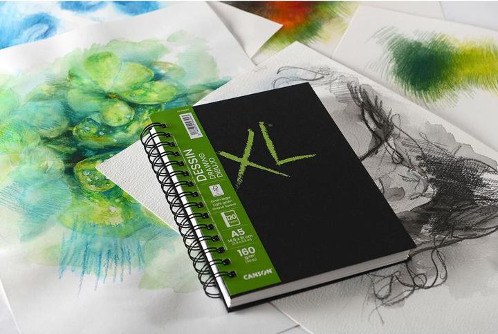 Actual product image Canson Sketchbook XL Book Dessin (A5, Plain, Hardcover)