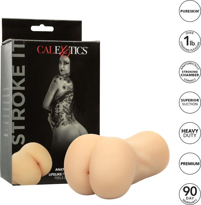 Produktbild CalExotics Stroke It™ Ass - Ivory
