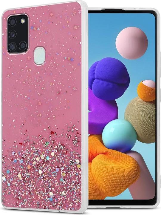 Produktbild Cadorabo TPU Cover funkelnder Glitter (Samsung Galaxy A21s)