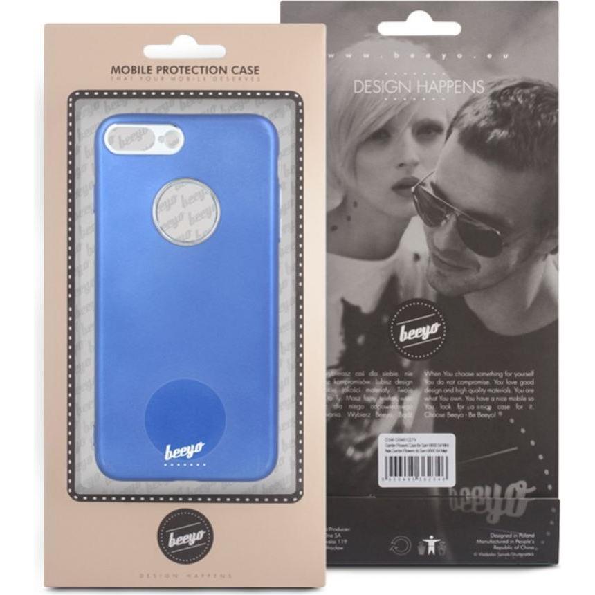 Beeyo Custodia morbida per iPhone XR (Apple iPhone XR), Cover smartphone, Blu