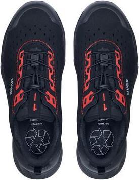 Actual product image Uvex 1 x-craft low shoes S1 PL 68021 black width 10 size 43 (S1P, 43)