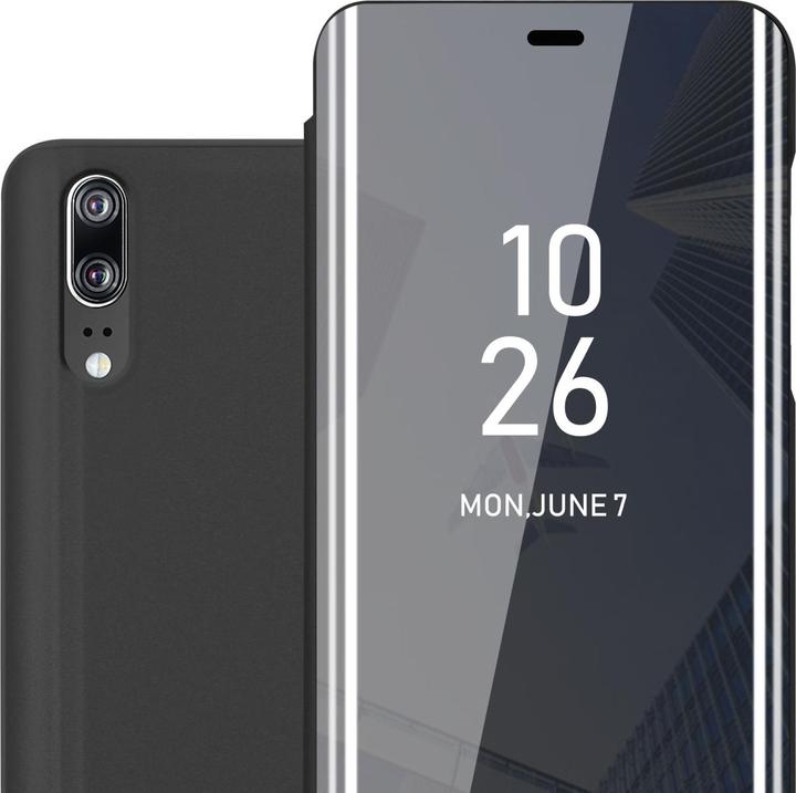 Actual product image Cadorabo Smart View Mirror Book Case for Huawei P20 (Cubot P20)