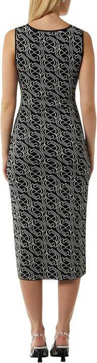 Image du produit Comma Kleid Midi-Feinstrickkleid mit grafischem Muster (40)