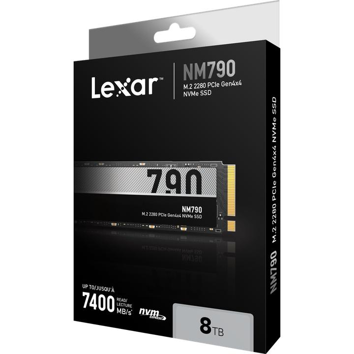 Actual product image Lexar NM790 (8000 GB, M.2 2280)