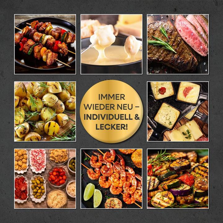 Actual product image Gourmetmaxx Raclette & Fondue Kombi