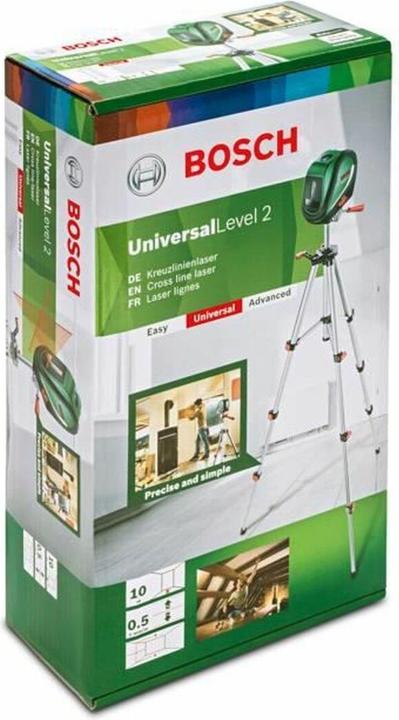 Produktbild Bosch Home & Garden UniversalLevel 2 Set (Kreuzlinienlaser)