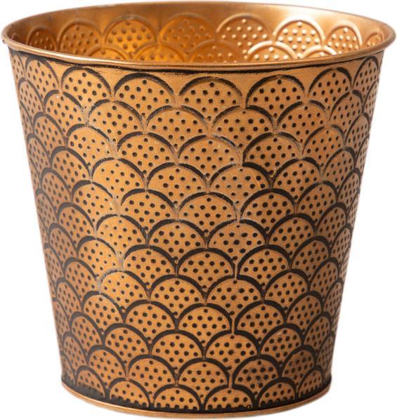 Produktbild Esmée Blumentopf / Übertopf Orient, Blech (16 cm)