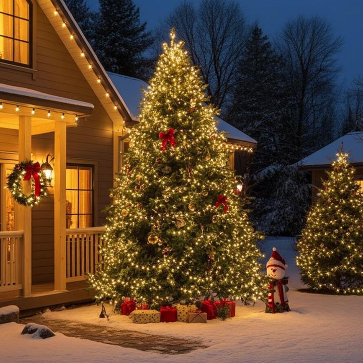 Immagine prodotto Nedis Luci decorative | Cavo | 720 LED | Bianco caldo | 54,00 m | Effetti di luce: 7 | Interno e A (57 m)